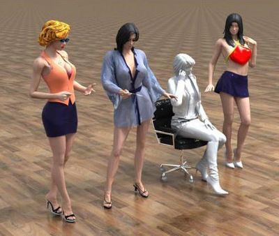 數(shù)字藝術(shù)之美 探索3D美女模型的電腦三維動(dòng)畫設(shè)計(jì)